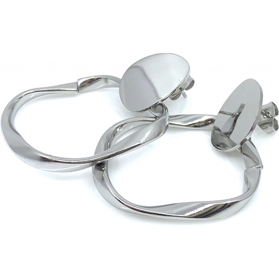Jan Kos jewellery náušnice z oceli 12115130