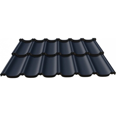Blachotrapez German 350 Pladur Wrinkle MAT Plus 1200 x 0,5 mm RAL 7016 antracitová šedá 1 m²