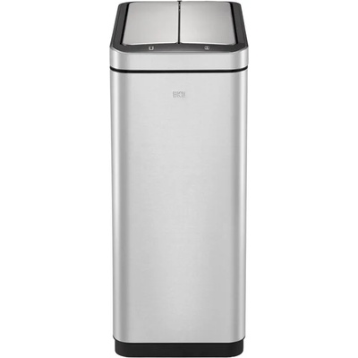 EKO-Europe Кош за разделно събиране на отпадъци EKO PHANTOM DELUXE сензорен (2 x 20 л) - хром мат (EKO 928740 - Matt s/s)