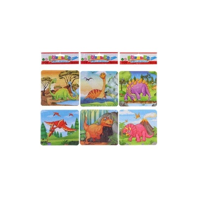 Puzzle omalovánky 2v1 3 druhy