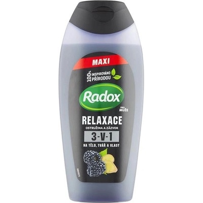 Radox Men Feel Wild sprchový gél 400 ml