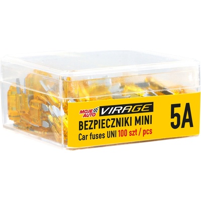 VIRAGE- SADA POJISTEK MINI AUTO 100KS 5A