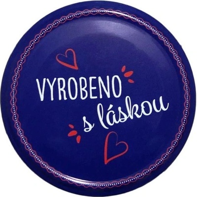 Zavařovací víčko VYROBENO S LÁSKOU TO 82 – Zboží Dáma