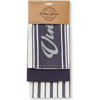 Cooksmart ® Комплект от 3 памучни кухненски кърпи Oxford Denim - Cooksmart ® (9908)
