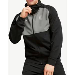 PUMA x AC Milan TECH Track Jacket WV Black/Gray - magazinko