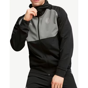 PUMA x AC Milan TECH Track Jacket WV Black/Gray