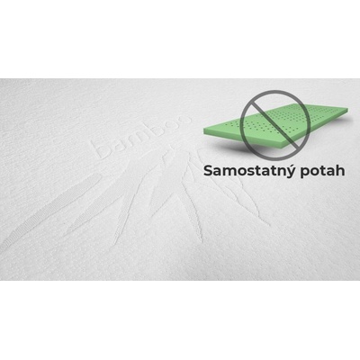 Bedton potah na matraci Bamboo nepodšitý 280g/m² 180x200x4
