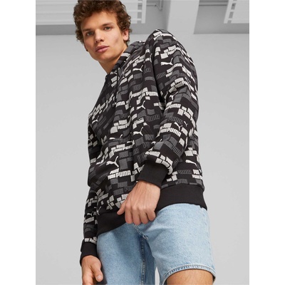 PUMA Суитшърт ESS+ LOGO LAB AOP Hoodie FL