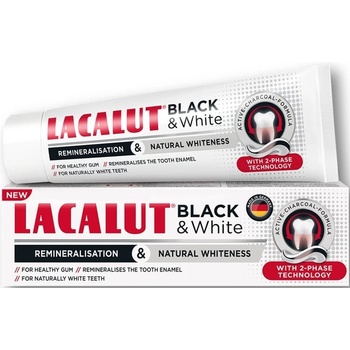 Image 1 of Lacalut Паста за зъби Black & White, 75 ml