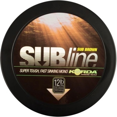 Korda Subline Ultra Tough Brown 1000 m 0,35 mm 12 lb