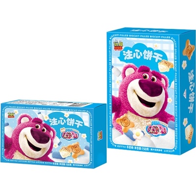 Binqi & Disney Lotso Milk Filled Biscuits 150 g