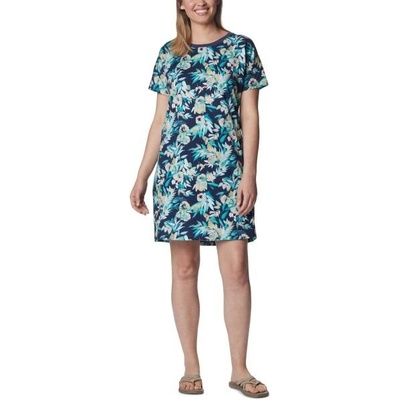 Columbia PARK™ PRINTED DRESS Dámské šaty tmavě modrá