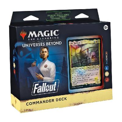 Wizards of the Coast Magic: The Gathering Universes Beyond - Fallout Commander Deck - Science!
