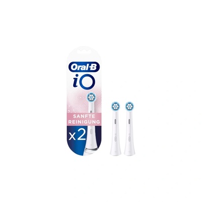 Oral-B Орал-Б iO накрайници за четка за зъби, 2 броя, бели (433842)