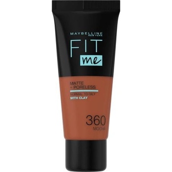 Maybelline Fit Me! Matte+Poreless matující make-up pro normální a mastnou pleť 360 30 ml