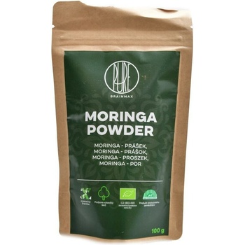 BrainMax Pure Moringa BIO prášek 100 g
