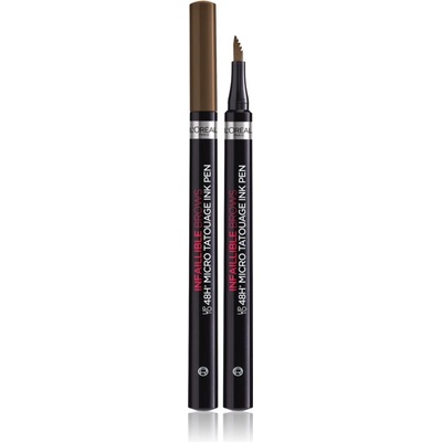 L'Oréal Infaillible Brows дълготраен молив за вежди цвят 108 Dark brunette 1 гр