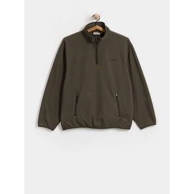 Carhartt WIP Edmore Half Zip cypress/black