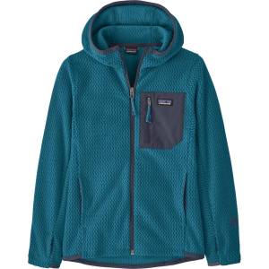 Patagonia Детско поларено яке Patagonia Kid's R1 Air Full-Zip Hoody Fleece jacket - Glacial Blue (703-4108-1414)