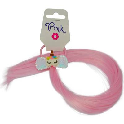Sparkys Spona do vlasů s copánkovým příčeskem Jednorožec