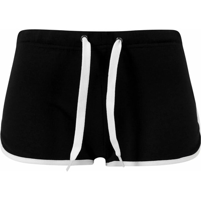 Urban classics дамски къси панталони URBAN CLASSICS - French Terry - TB363 - blk/wht