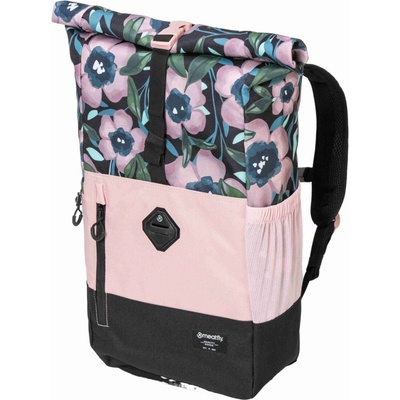 Meatfly Holler Pink Flowers Růžová 28 l