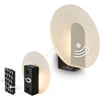 Briloner 3889012 - LED зареждаемо настенно осветително тяло с сензор TARO LED/2, 5W/5V 1800 mAh матово (BL2172)