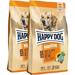 Happy Dog NaturCroq Патица & Ориз 2 x 11 кг
