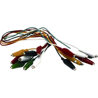 Mueller Electric BU-00285 sada měřicích kabelů 46 cm černá, červená, žlutá, zelená, bílá 1 sada