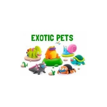 TM Toys Hey Clay - Exotic Animals
