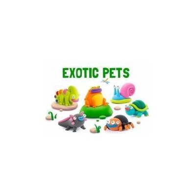 TM Toys Hey Clay - Exotic Animals