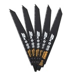DEWALT Лентов трион, 228 мм, 5 бр. , за дърво+ъгълник, 6tpi