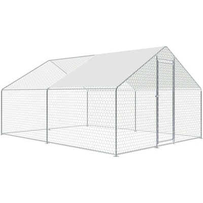 Aga Výběh pro slepice 3x4x2 m s krycí plachtou 12m2 – Zboží Dáma