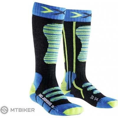 X BIONIC x SOCKS 4.0 detské ponožky, čierna