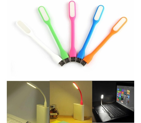 USB LED lampička Barva: Černá