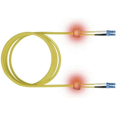 Easylan LSD02200100 optické vlákno LWL prepojovací [2x zástrčka LC - 2x zástrčka LC] 9/125 µ Singlemode OS2 10m