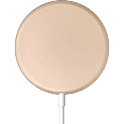 CRONG Безжично зарядно, Crong, 15W, злато (CRG-MS15W-GLD)