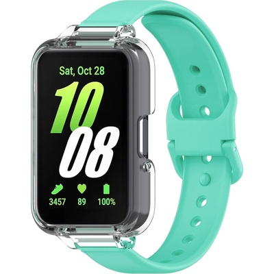 VSETKONAMOBIL 74834 COVER SET Remienok + obal na hodinky Samsung Galaxy Fit3 mentolový zelený