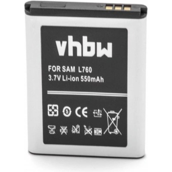 VHBW Батерия за Samsung SGH-L760 / SGH-L768 / SGH-Z620, 550 mAh (106170501)