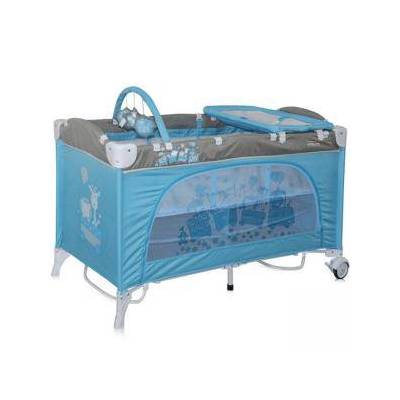 Кошара за спане и за игра Lorelli Travel Kid Rocker Blue Toy Train 2016, 10080231628