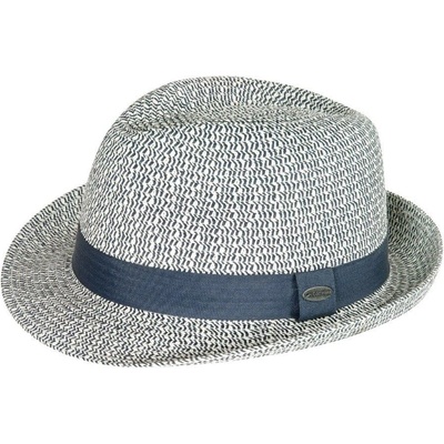 Götmann Trilby s černou stuhou GT-Onyx-22-177-50 modrý
