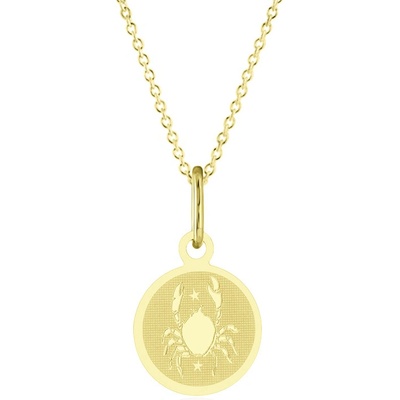 Gemmax Zlatý řetízek se znamením rak GUSYN-35841-36261