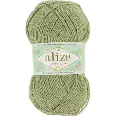 Alize Happy Baby New 138 olivovo zelena