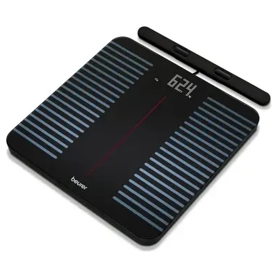 Beurer Везна, Beurer BF 990 WIFI/Bluetooth 8-electrode diagnostic bathroom scale with extendable handpiece for full body analysis; 5 activity levels; 8 (10379_BEU)