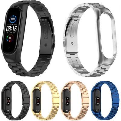 Xiaomi Stainless Steel Clasp Wristband For Мi Band 5/6 метална каишка