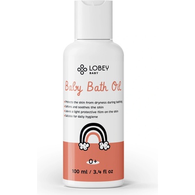 LOBEY Olej do koupele pro miminka 100 ml – Zboží Dáma