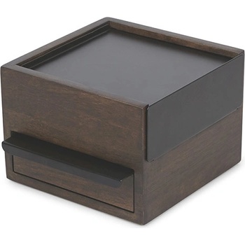 Umbra šperkovnice Stowit mini hnědá černá