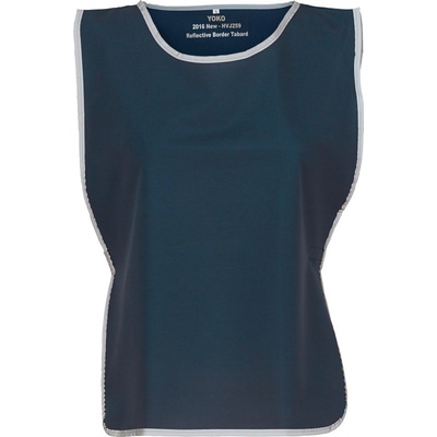 Yoko vesta HVJ259 Hi-Vis Tabard výstražná navy Navy