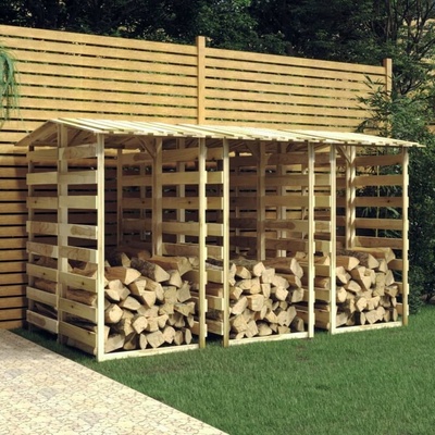 VidaXL Pergoly se střechou 6 ks 100x90x200 cm impregnovaná borovice – Sleviste.cz