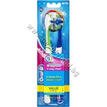 Oral-B Четка за зъби Oral-B Complete 5 Way Clean - Medium, p/n OB-0102742 - Четка за зъби 1 + 1 подарък (OB-0102742)